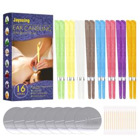 Ear Care Aromatherapy Ear Candle Wax Cleaning Set Relaxing Stress Relief With Plug Candle (Option: 1pc)