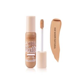 Liquid Concealer Stick Foundation Cream 6 Color Moisturizing Full Coverage Acne Dark Circle Natural Matte Concealer Cream Makeup (Color: 05 Warm Natural)