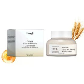 Rice & Honey Face Mask Moisturizing Fade Dark Spot Hydrating Repair Brightening Shrink Pore Hydrating Mask Glowing Skin Care (Color: 150g Boxed)